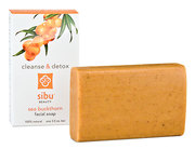 Sibu Beauty - sea buckthorn facial soap making your face spick 