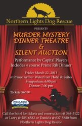 Murder Mystery Dinner Theater and silent auction