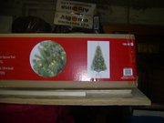 BNIB 6 CHRISTMAS TREES WITH STANDS. $35. EACH.  (RETAIL 99-149) 