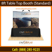 Hassle free Tension Fabric Table Top Displays 
