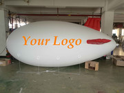 6M Inflatable Advertising Blimp /Flying Giant Helium Airplane YR Logo
