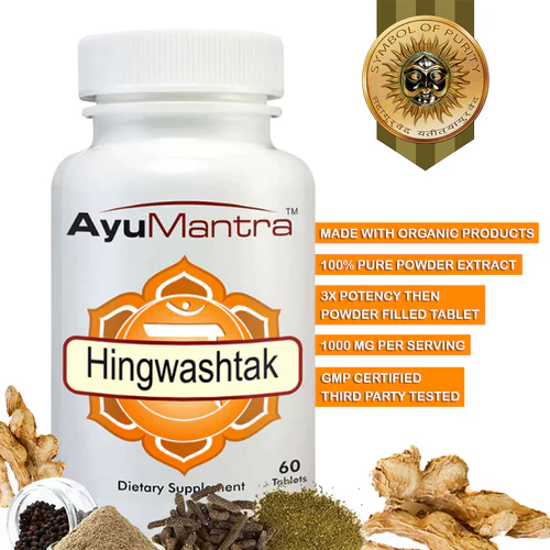 Say Goodbye to Bloating & Indigestion with Hingwashtak Tablets